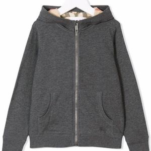Burberry Kids Shirts & Tops - Kids Burberry Hooded Cotton Top Burberry Kids Shirts & Tops - Kids Burberry Hooded Cotton Top